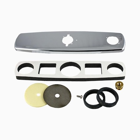 Sloan MIX106A TRIM PLATE KIT 8 C'SET 2 HOLE WD 3326017